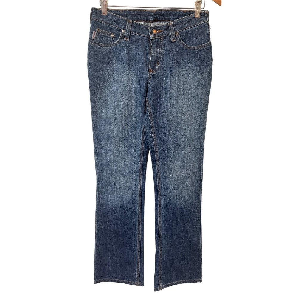 Carhartt for Women denim jeans Traditional Fit boot cut stretch 2 x 34 New NWT